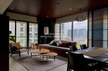 Cho thuê căn hộ 3 phòng ngủ Đảo Kim Cương, tháp Hawaii, nội thất đẹp, view sông...